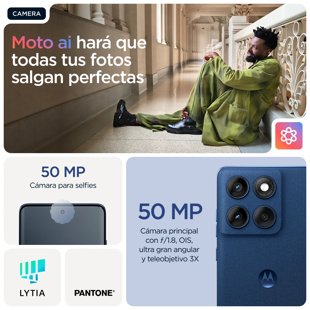 Motorola edge 60 — Vista en Perspectiva