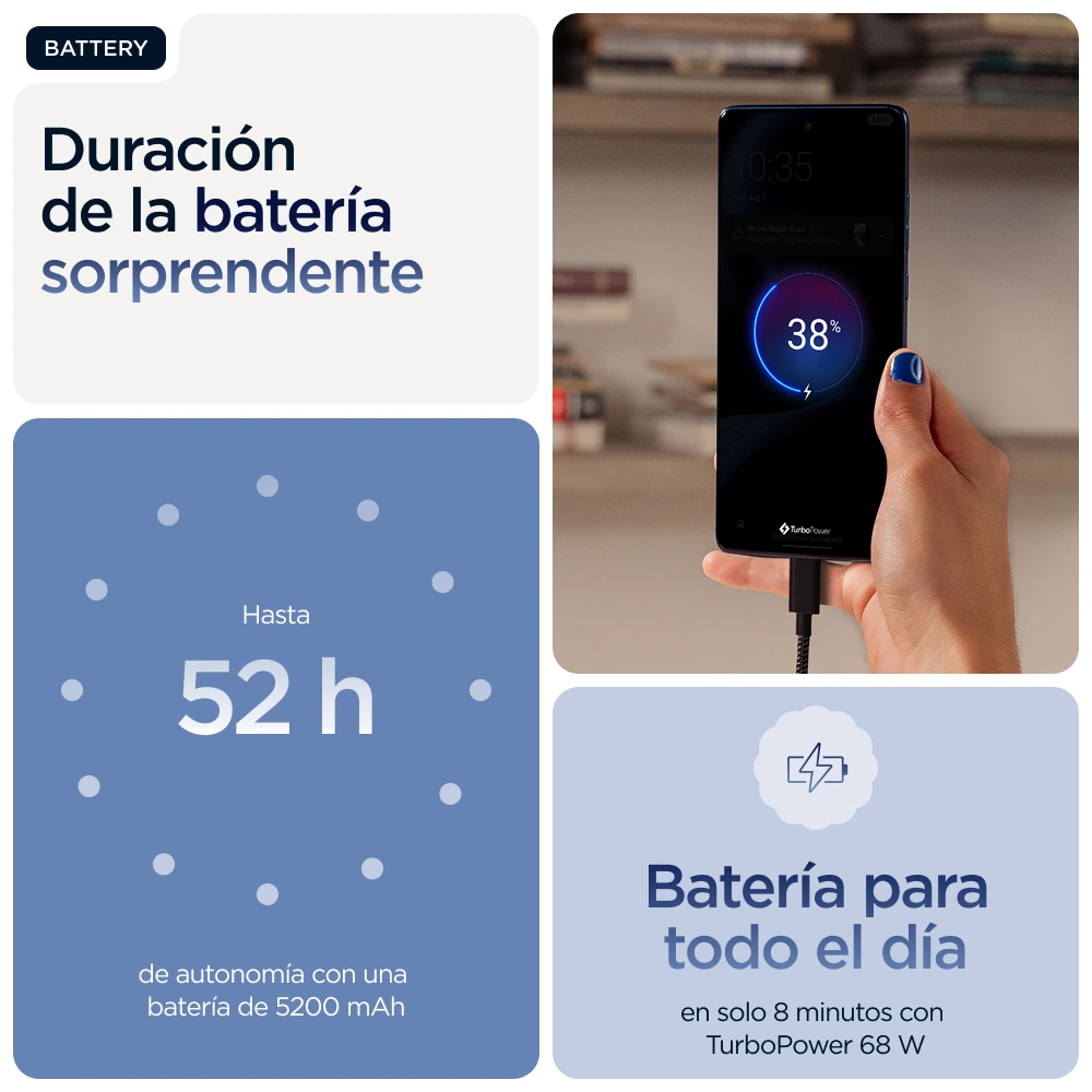 Motorola edge 60 — Vista en Perspectiva
