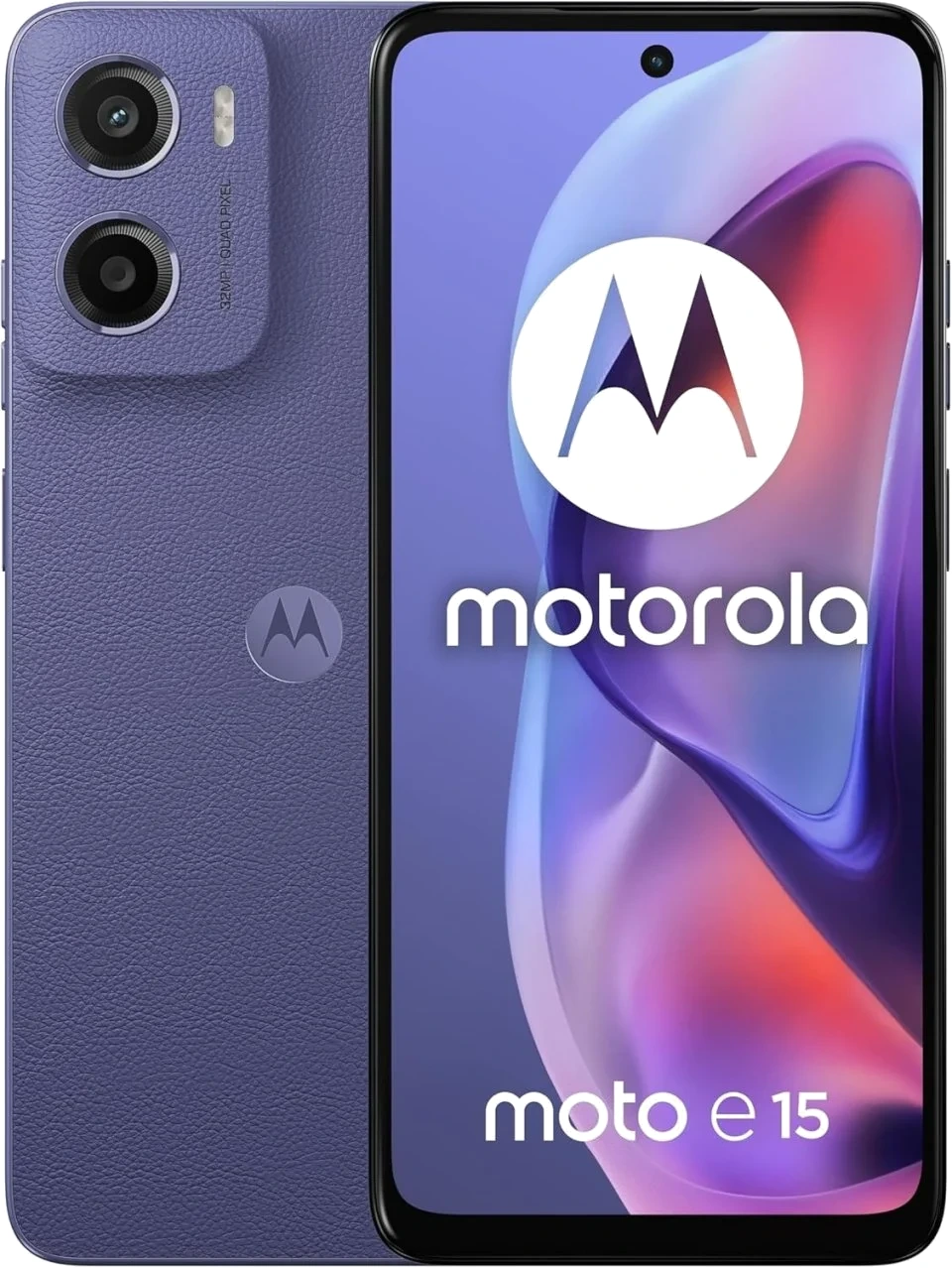 Motorola moto e15 — Vista Trasera Oficial