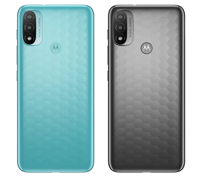 Motorola Moto E20 — Perfil Lateral y Chasis