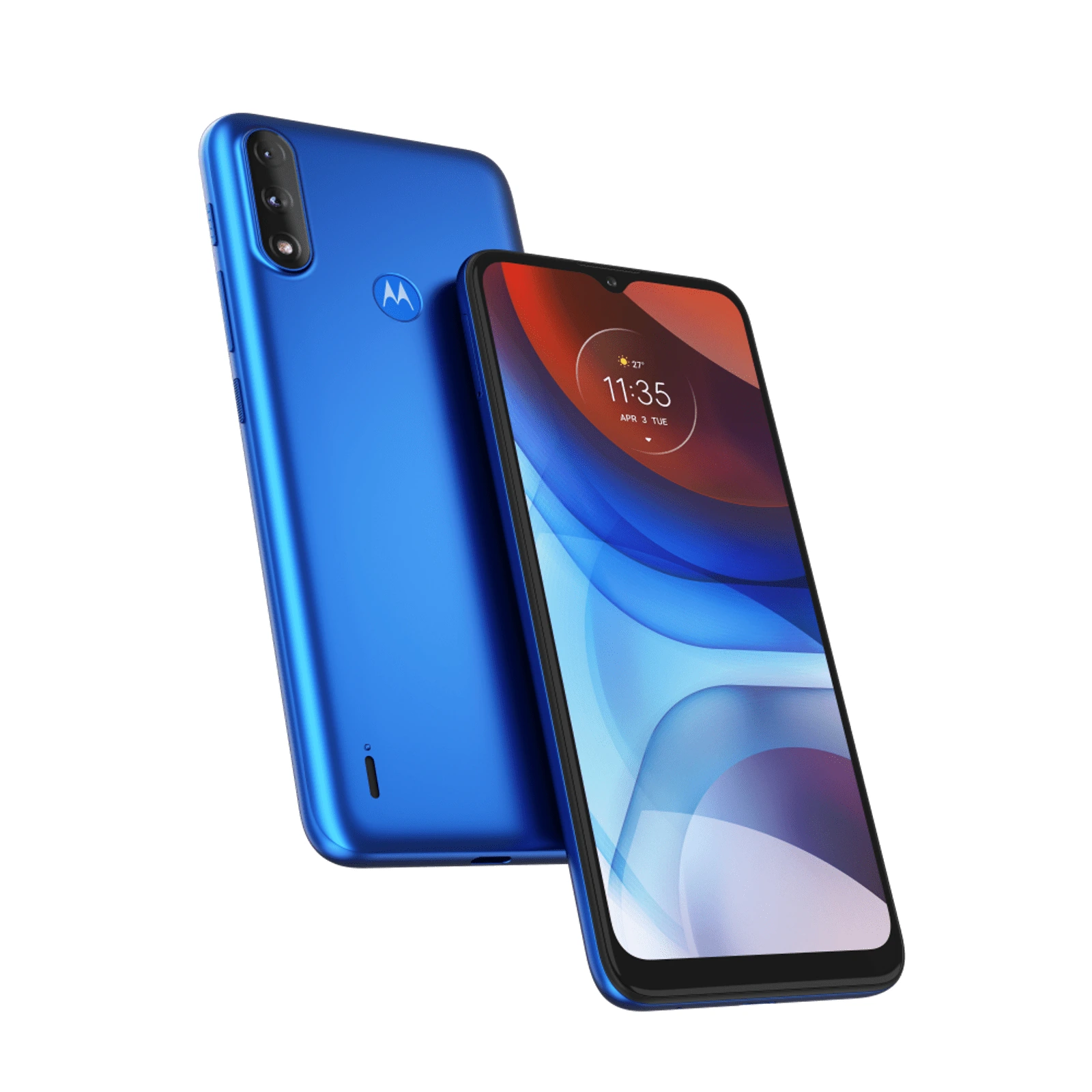 Motorola Moto E7 Power — Vista en Perspectiva