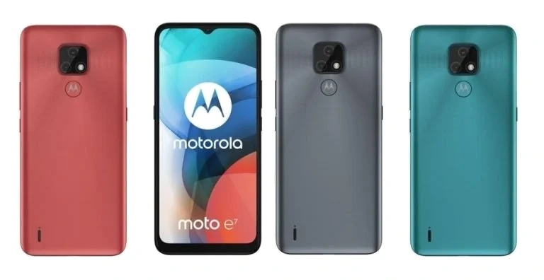 Motorola Moto E7 — Vista Trasera Oficial
