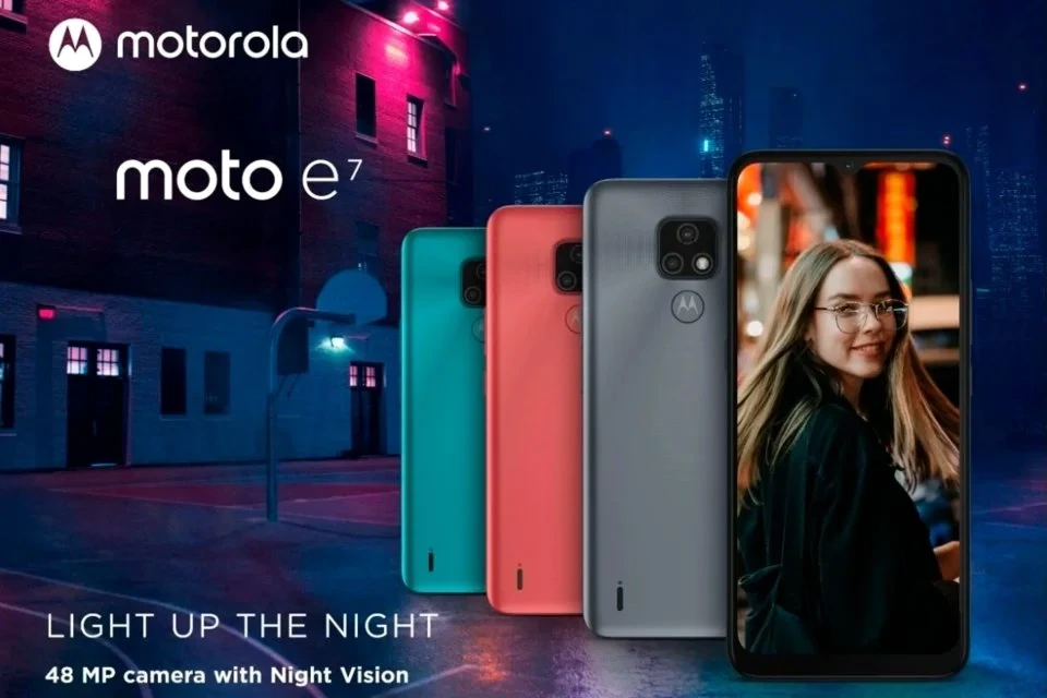 Motorola Moto E7 — Perfil Lateral y Chasis