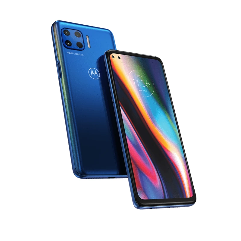 Motorola Moto G 5G Plus — Vista en Perspectiva
