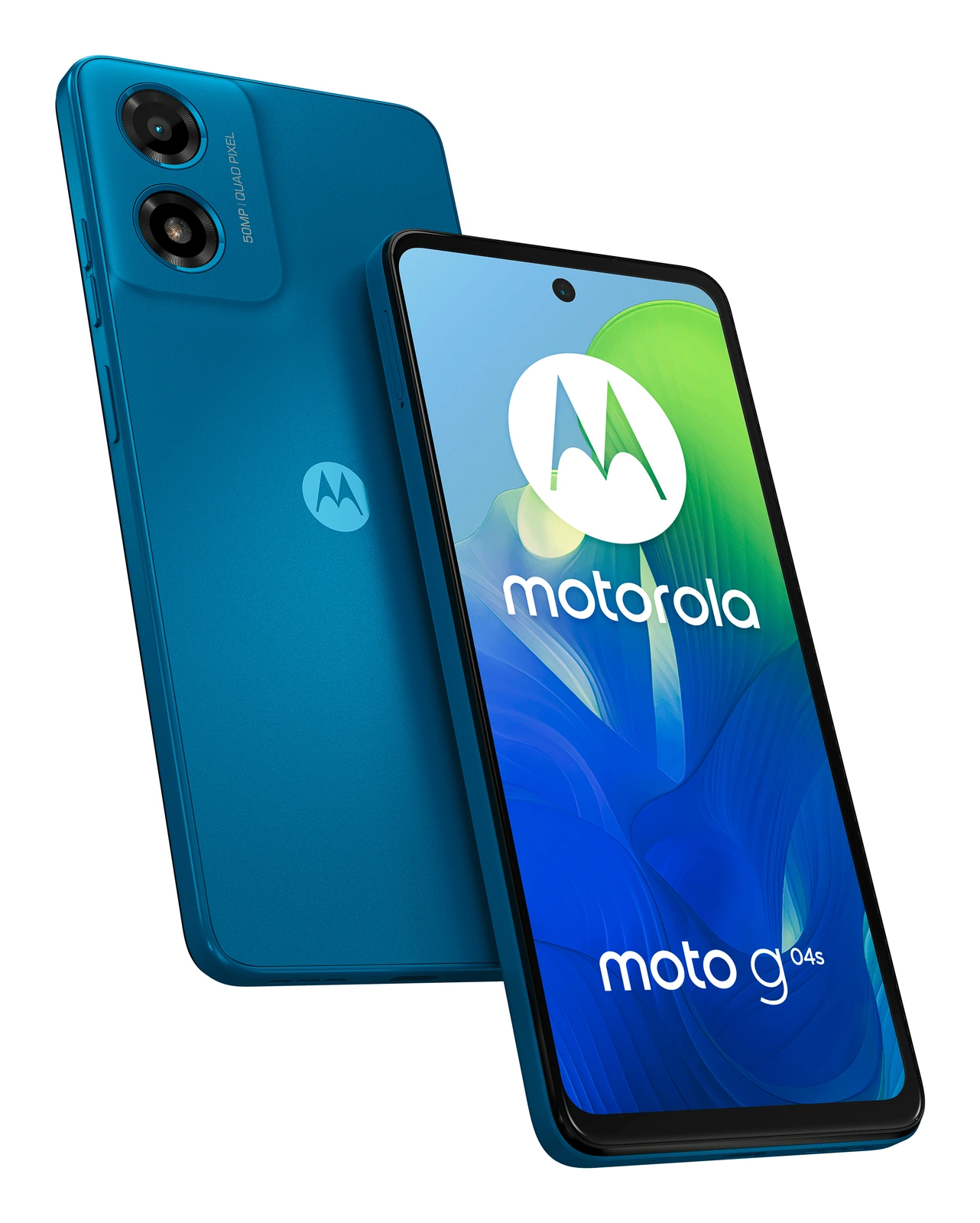 Motorola Moto G04s — Vista en Perspectiva