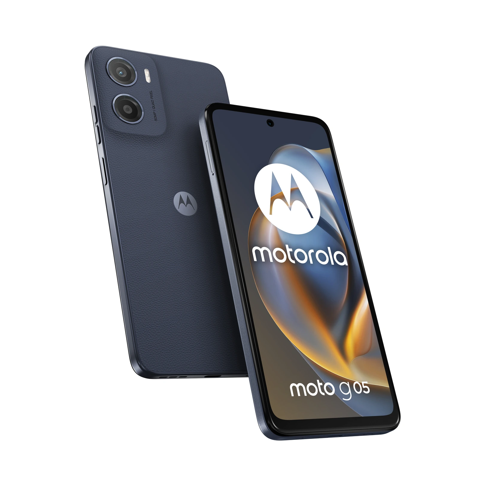 Motorola Moto G05 — Vista en Perspectiva