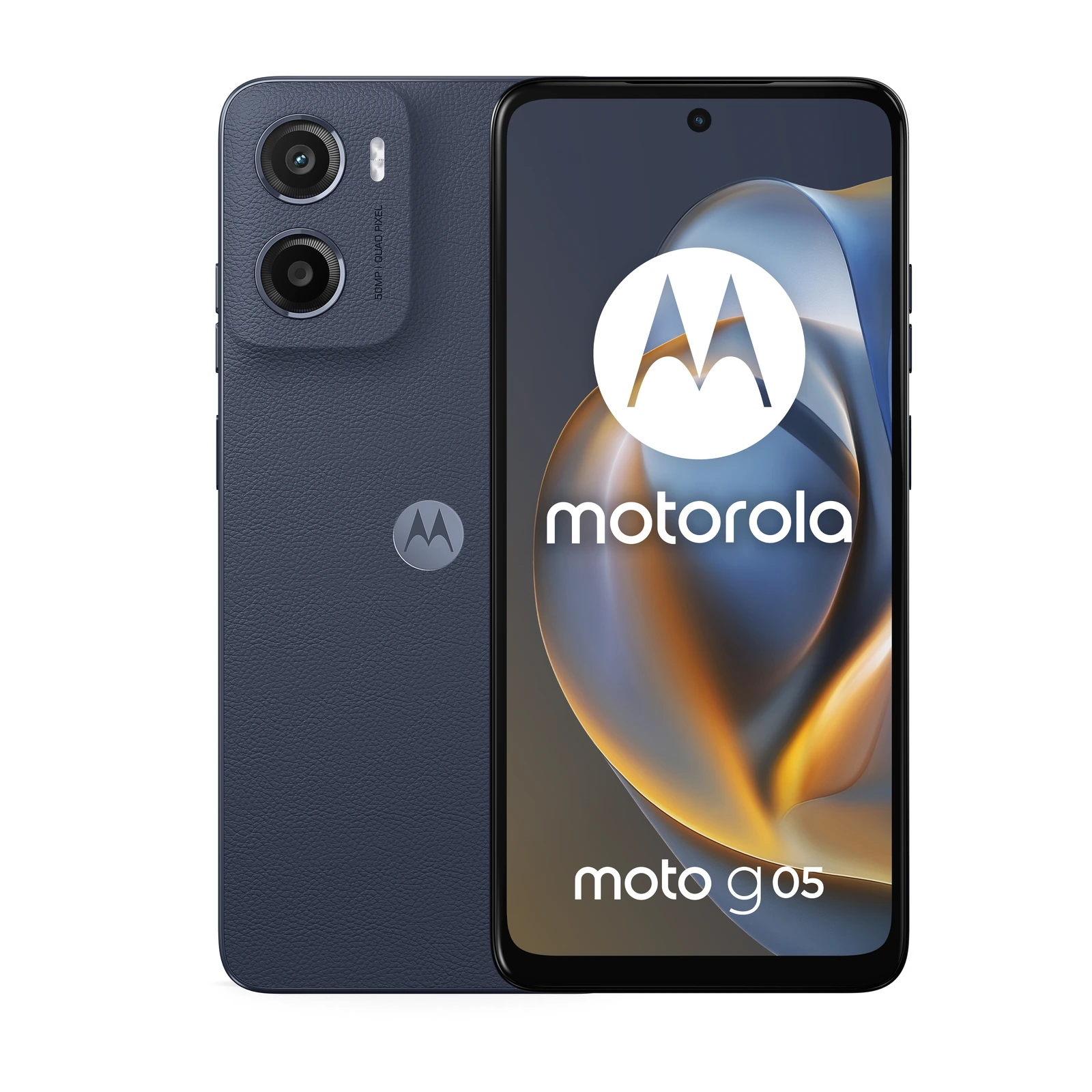 Motorola Moto G05 — Vista en Perspectiva