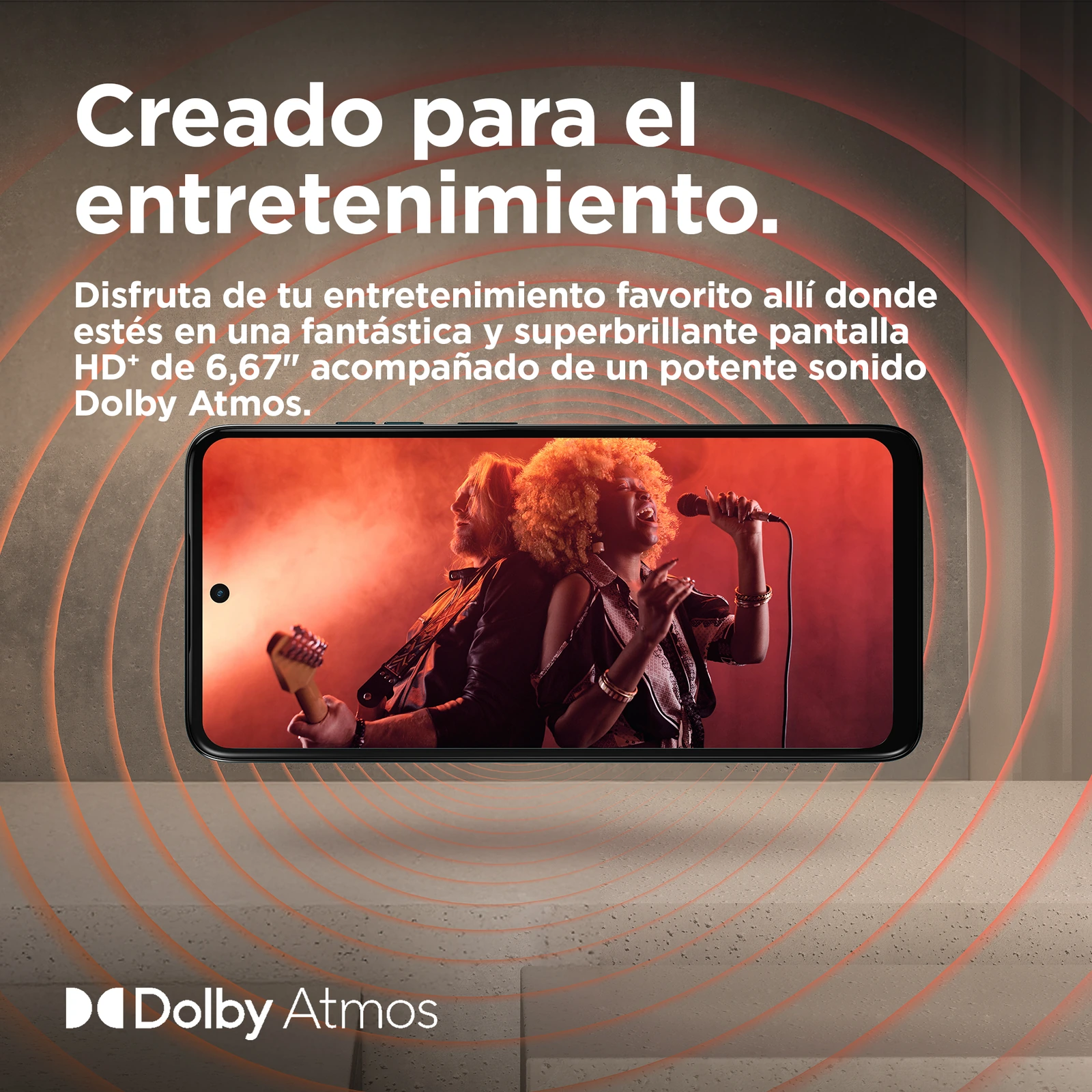Motorola Moto G05 — Vista en Perspectiva