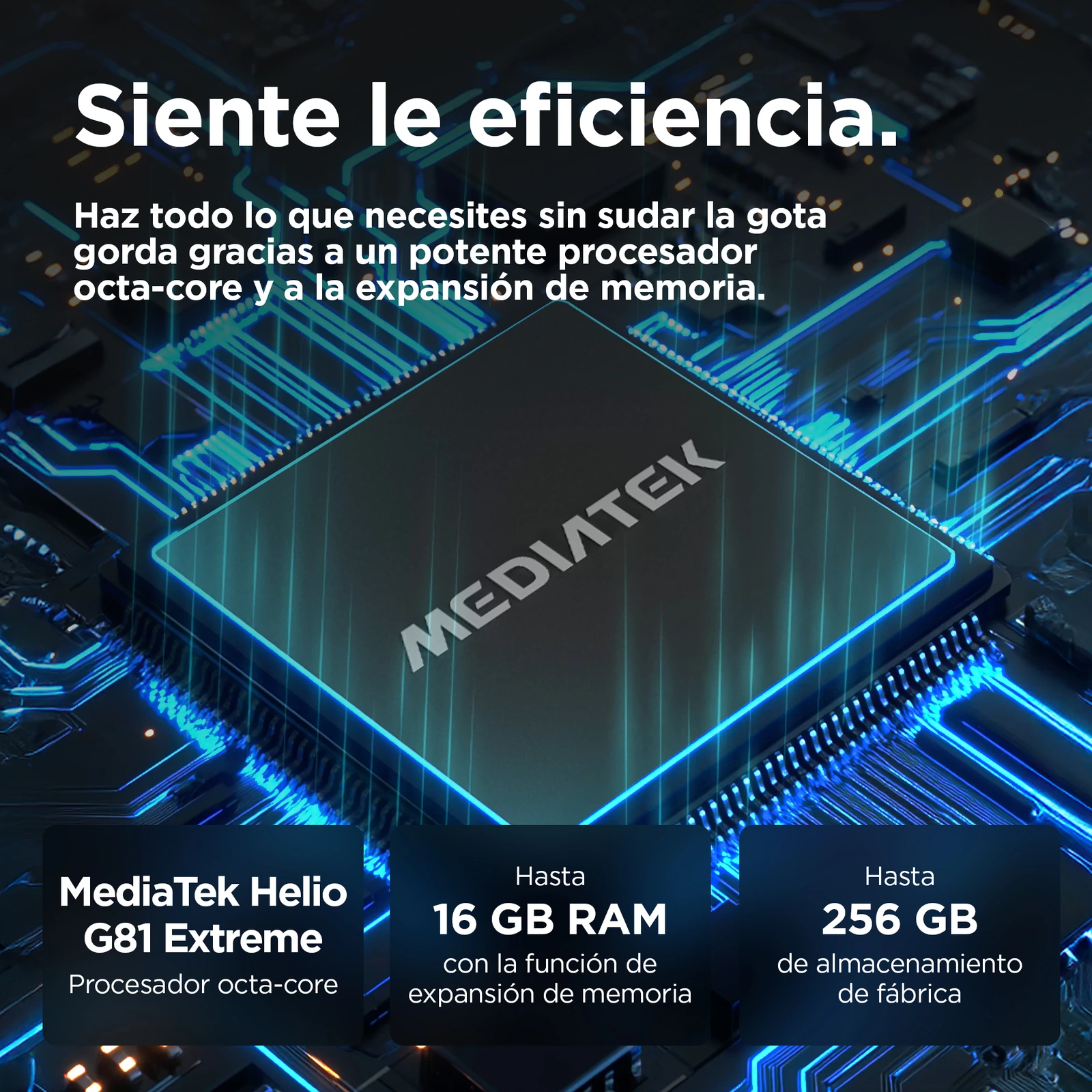 Motorola Moto G05 — Vista en Perspectiva