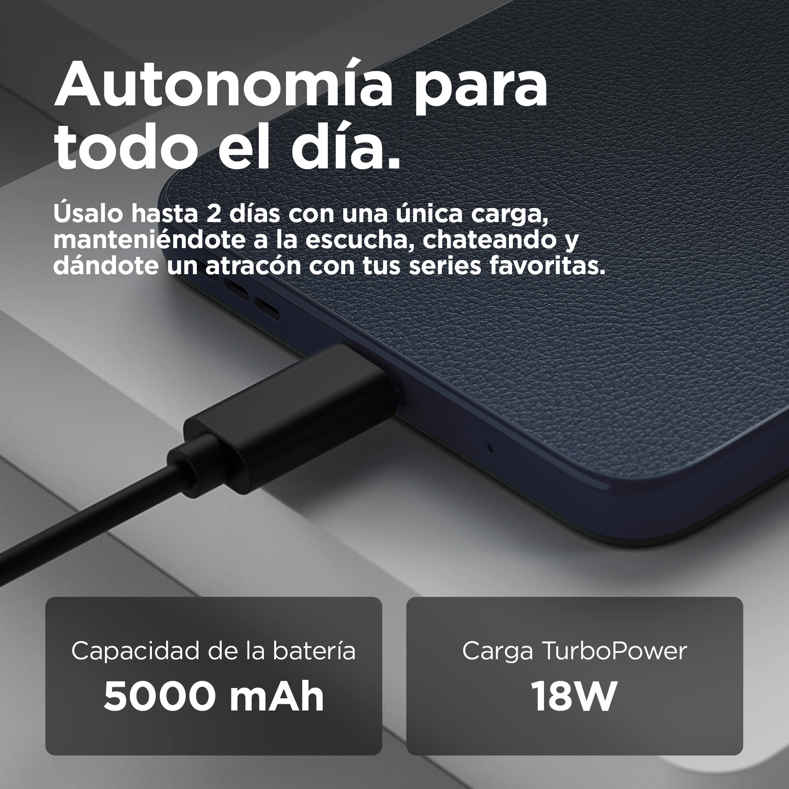 Motorola Moto G05 — Vista en Perspectiva