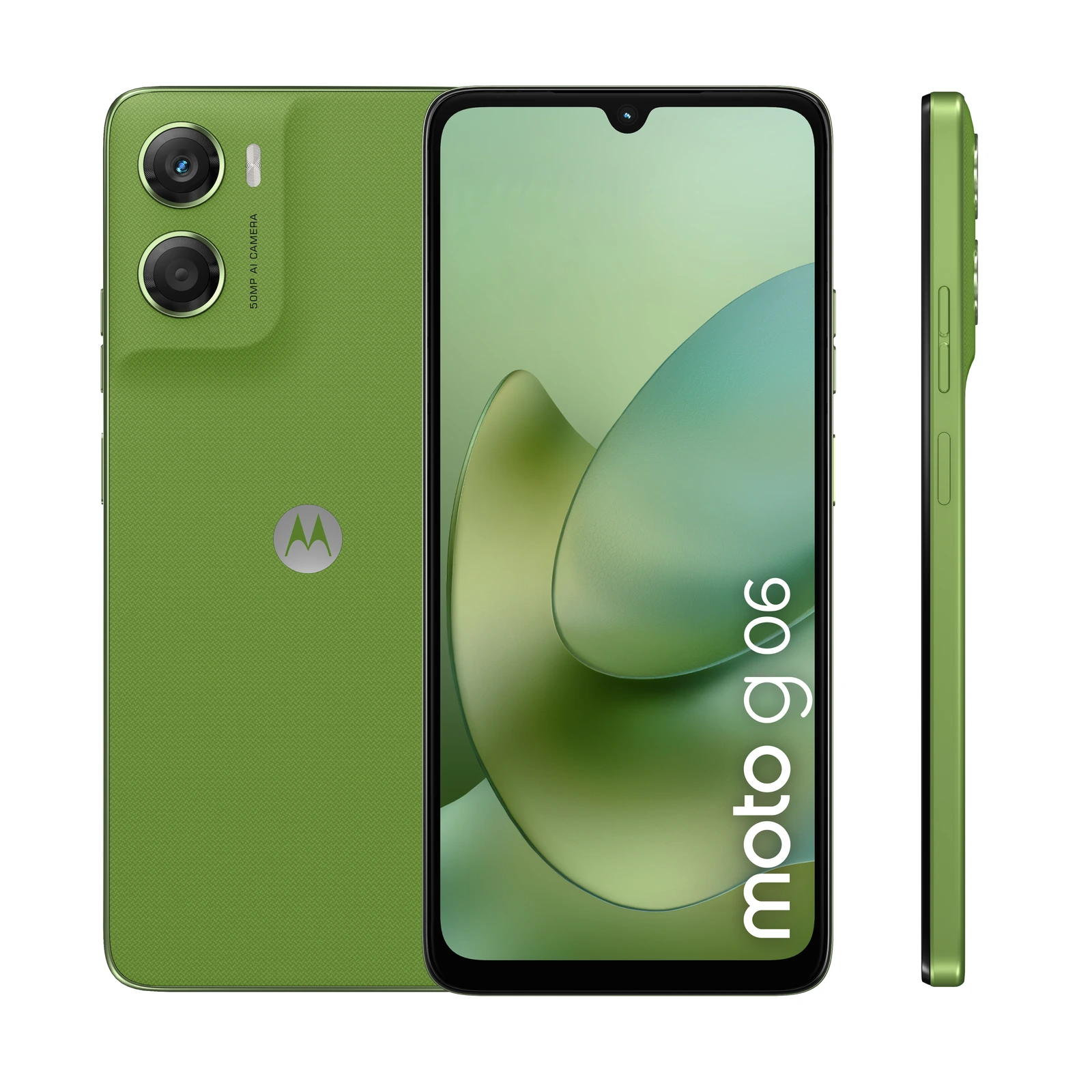 Motorola moto g06 — Vista en Perspectiva