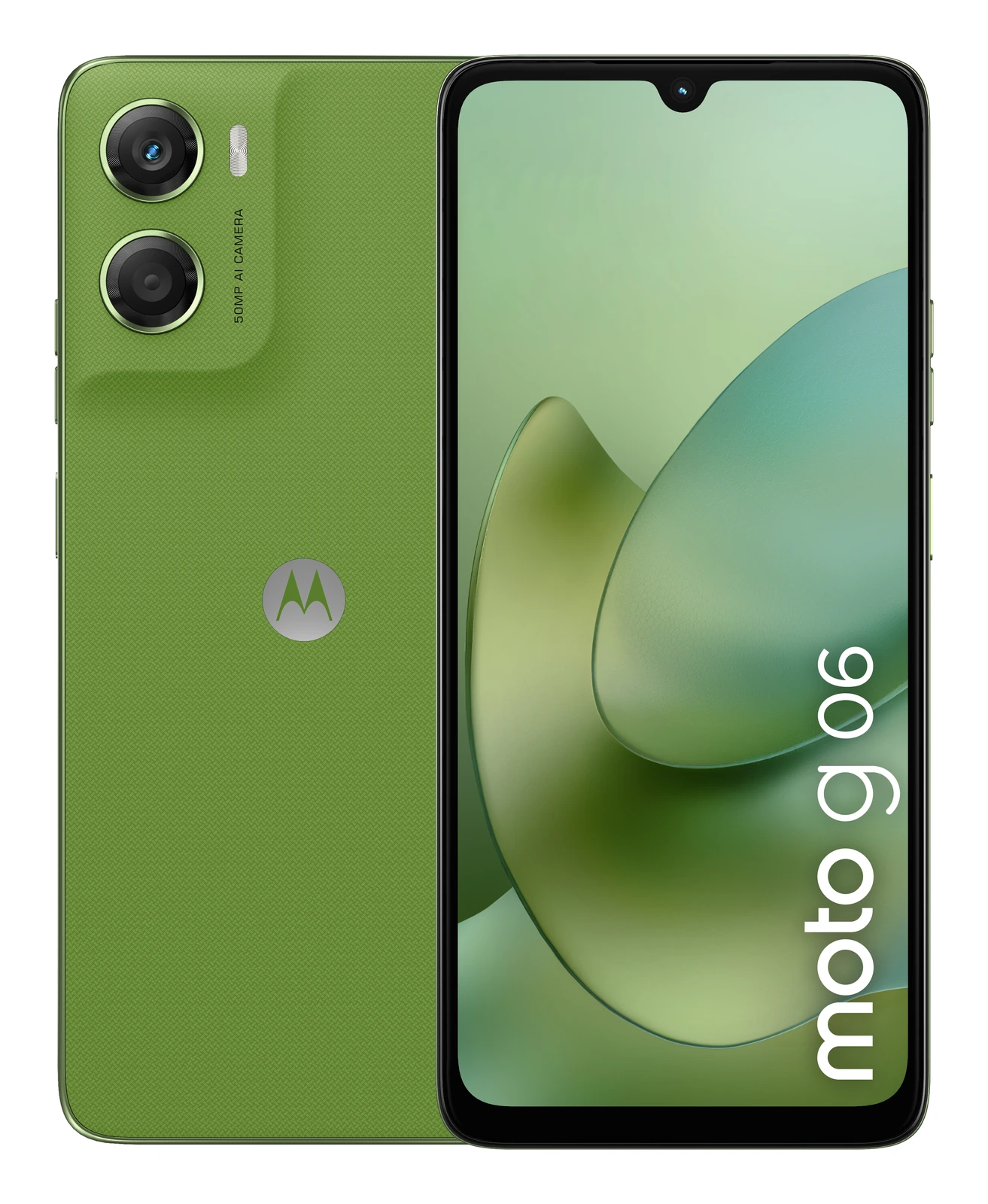Motorola moto g06 — Vista en Perspectiva