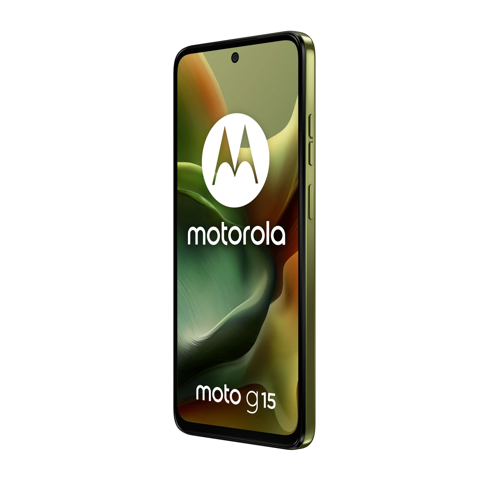 Motorola Moto G15 — Vista en Perspectiva