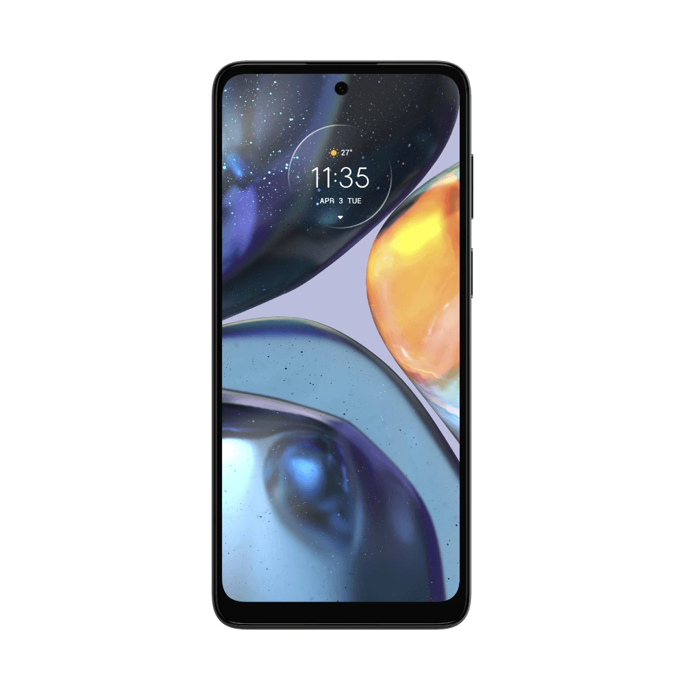 Motorola Moto G22 — Vista en Perspectiva