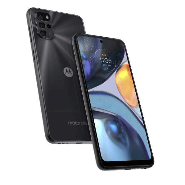 Motorola Moto G22 — Vista en Perspectiva