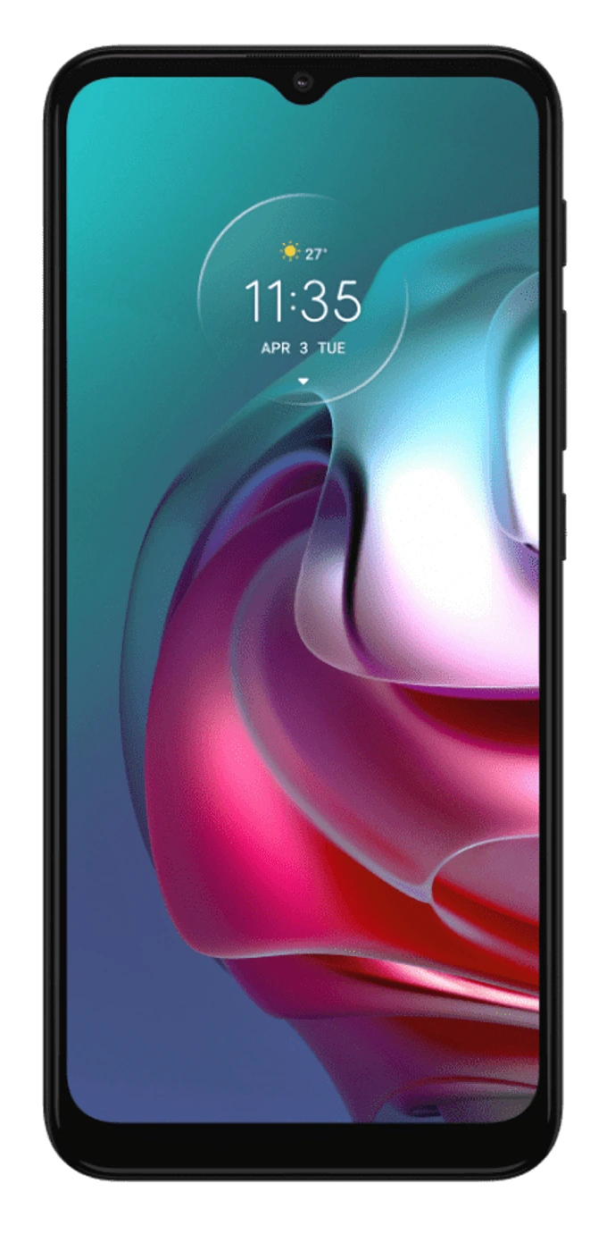 Motorola Moto G30 — Vista en Perspectiva