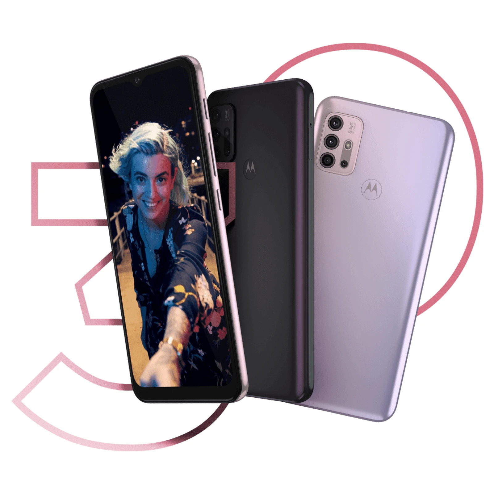 Motorola Moto G30 — Vista en Perspectiva