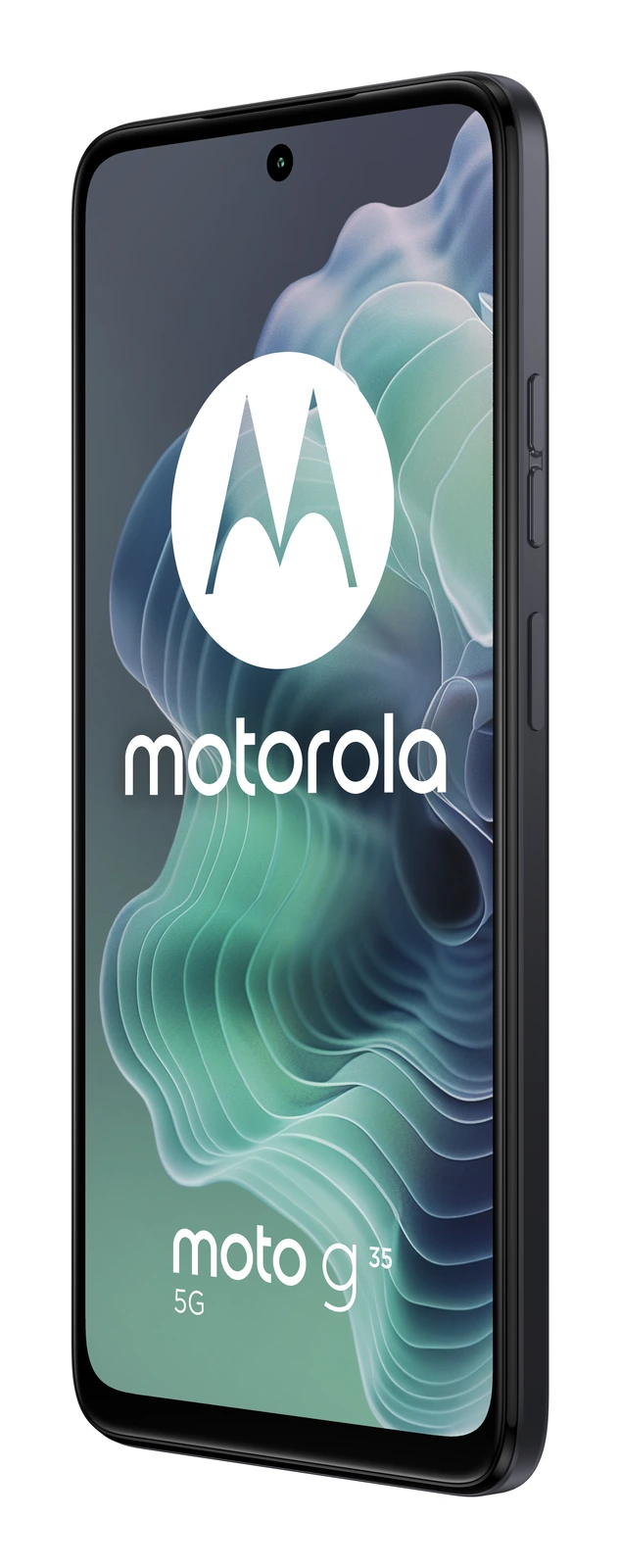 Motorola Moto G35 — Vista en Perspectiva