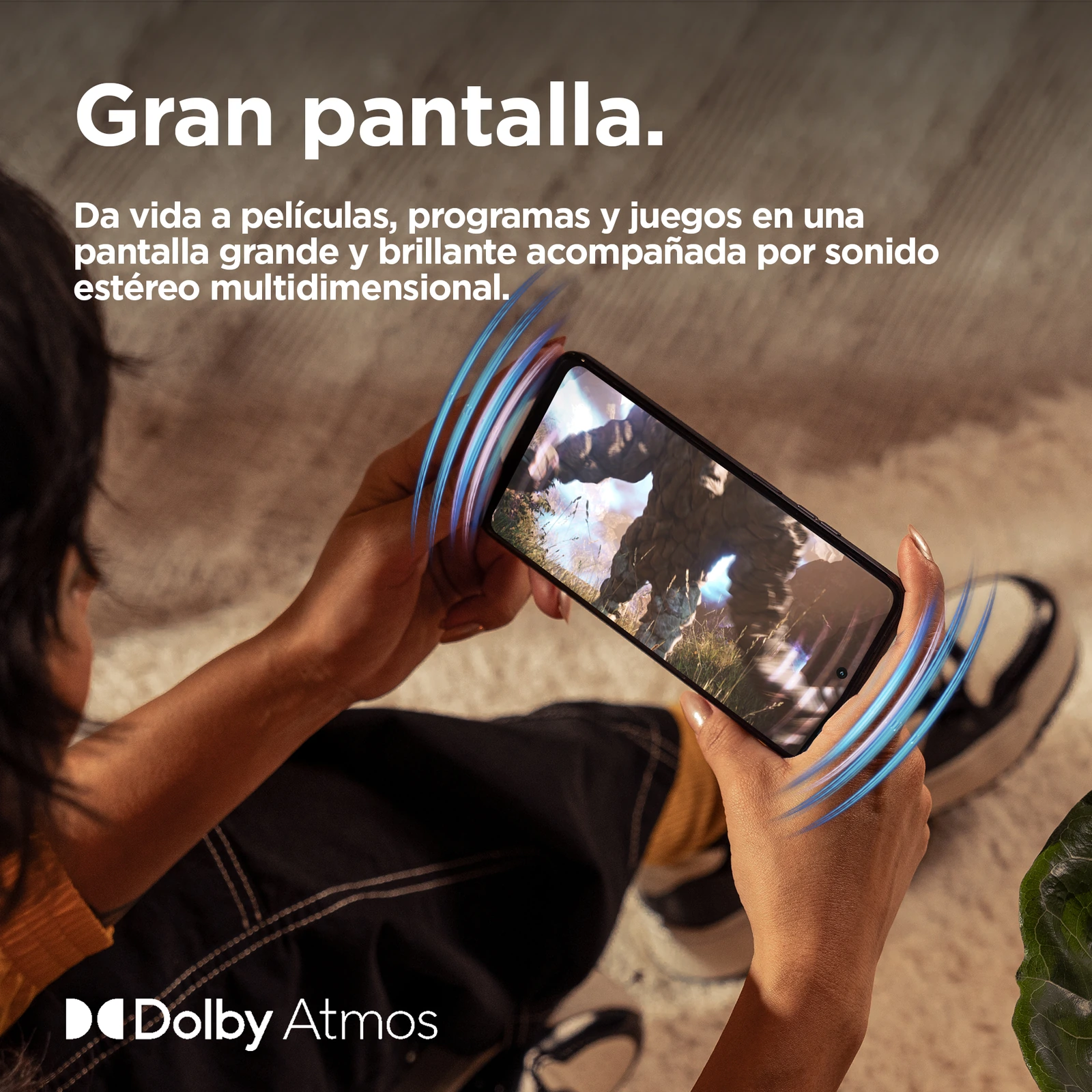 Motorola Moto G35 — Vista en Perspectiva
