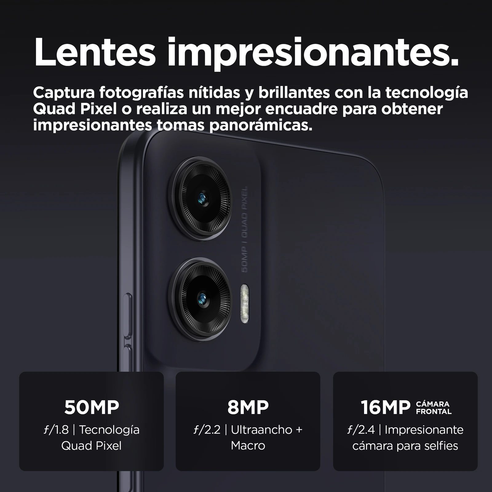 Motorola Moto G35 — Vista en Perspectiva