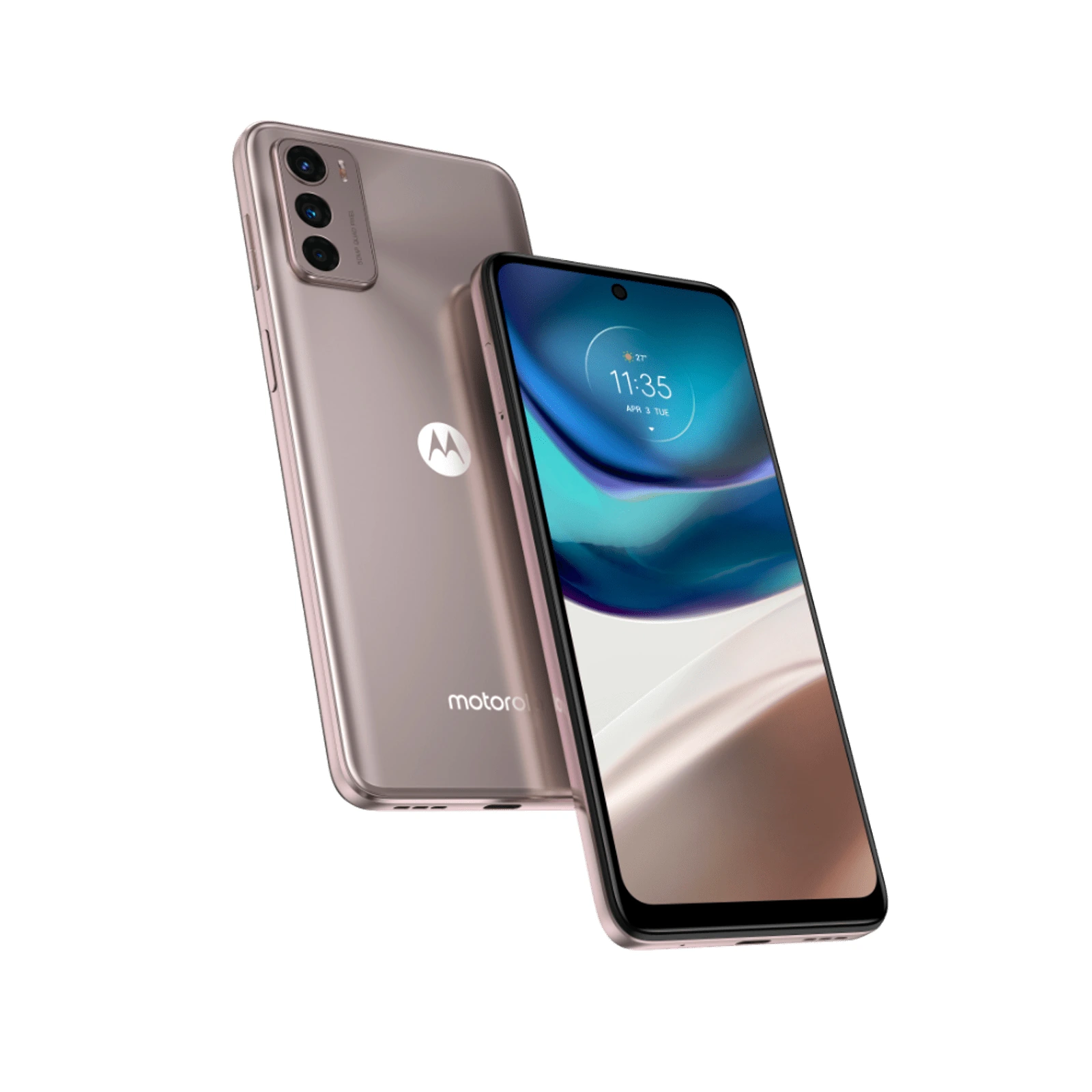 Motorola Moto G42 — Vista en Perspectiva