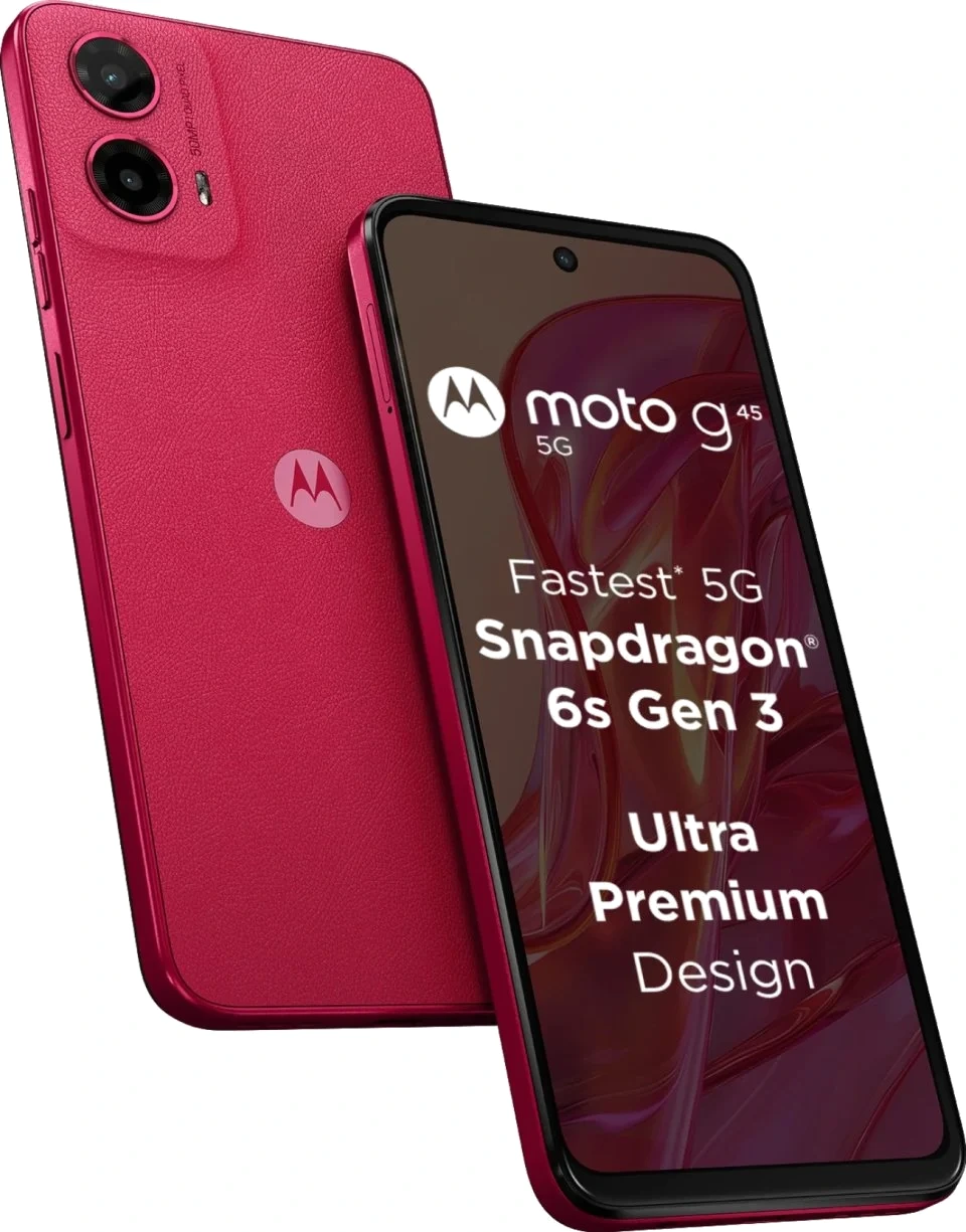 Motorola Moto G45 — Perspectiva de Estudio