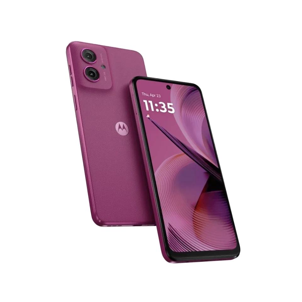 Motorola Moto G55 — Perspectiva de Estudio