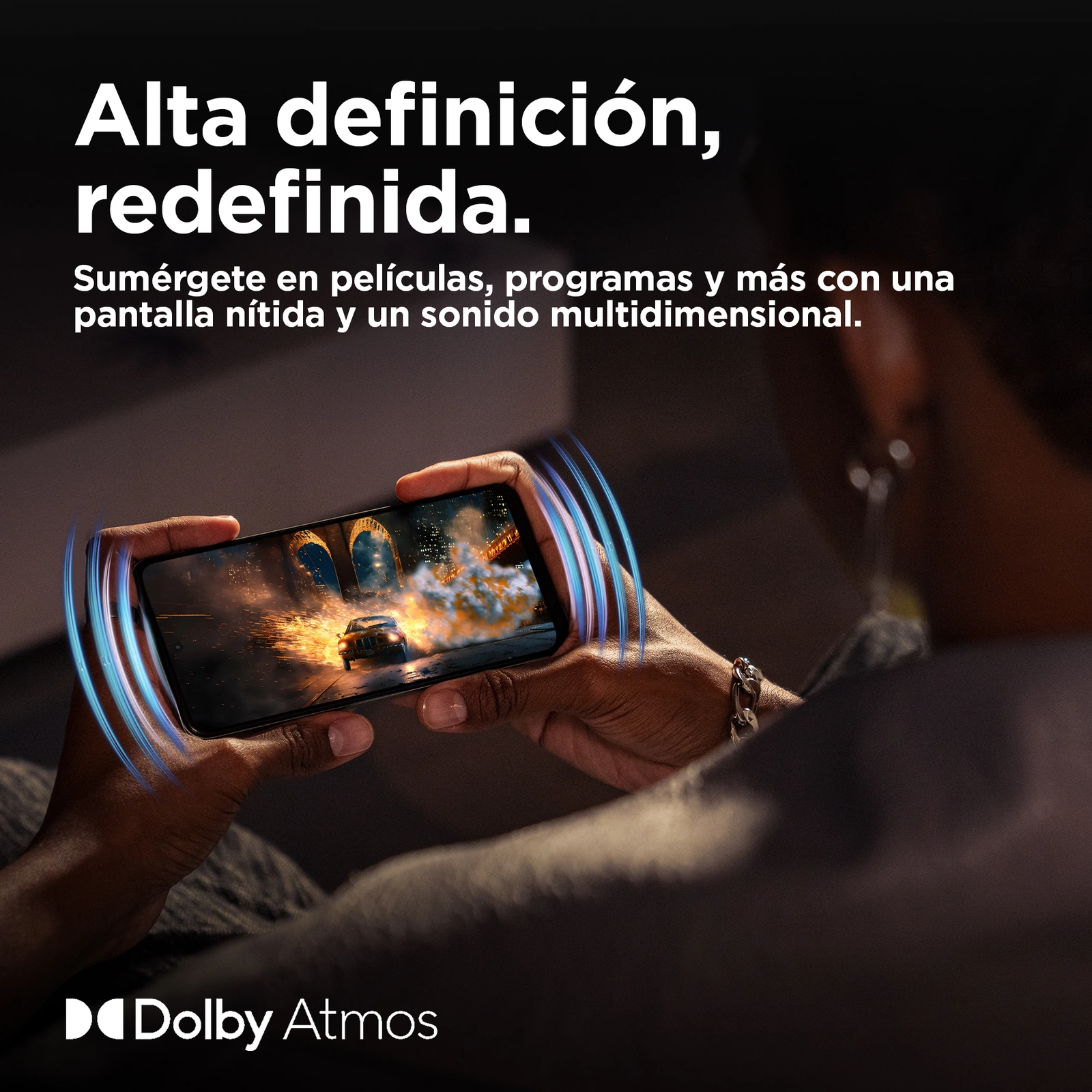 Motorola Moto G55 — Vista en Perspectiva