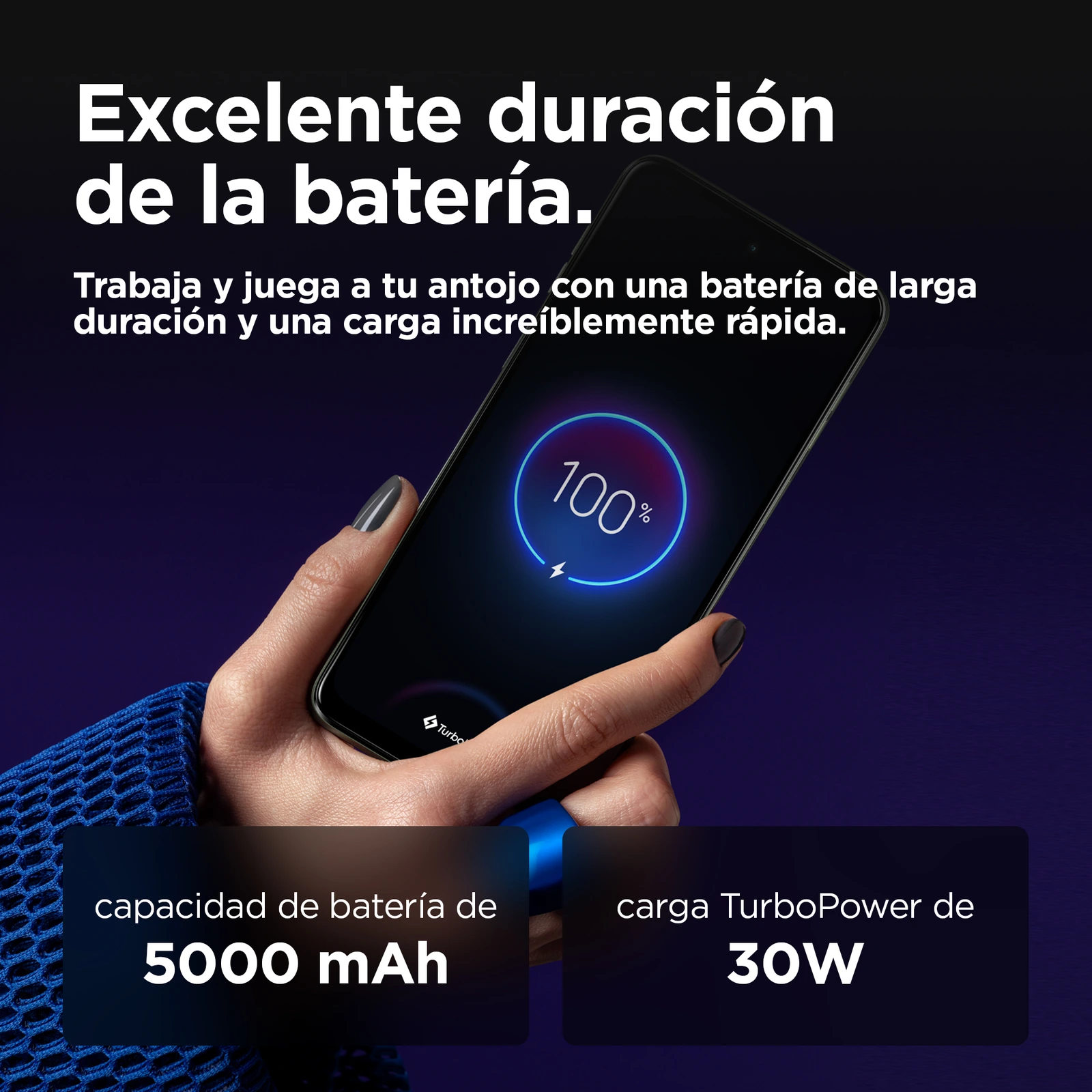 Motorola Moto G55 — Vista en Perspectiva