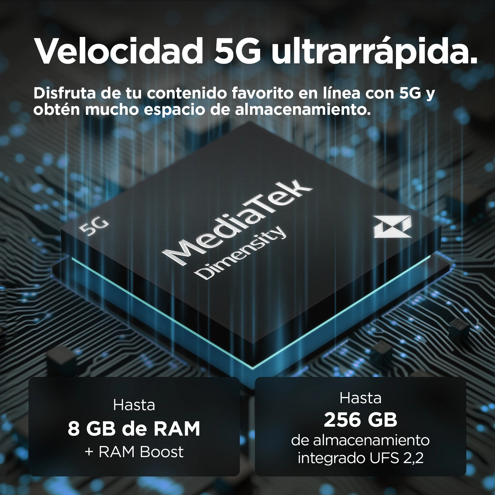 Motorola Moto G55 — Vista en Perspectiva