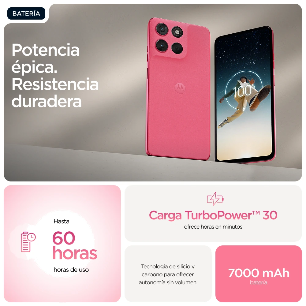 Motorola moto g57 power — Vista en Perspectiva
