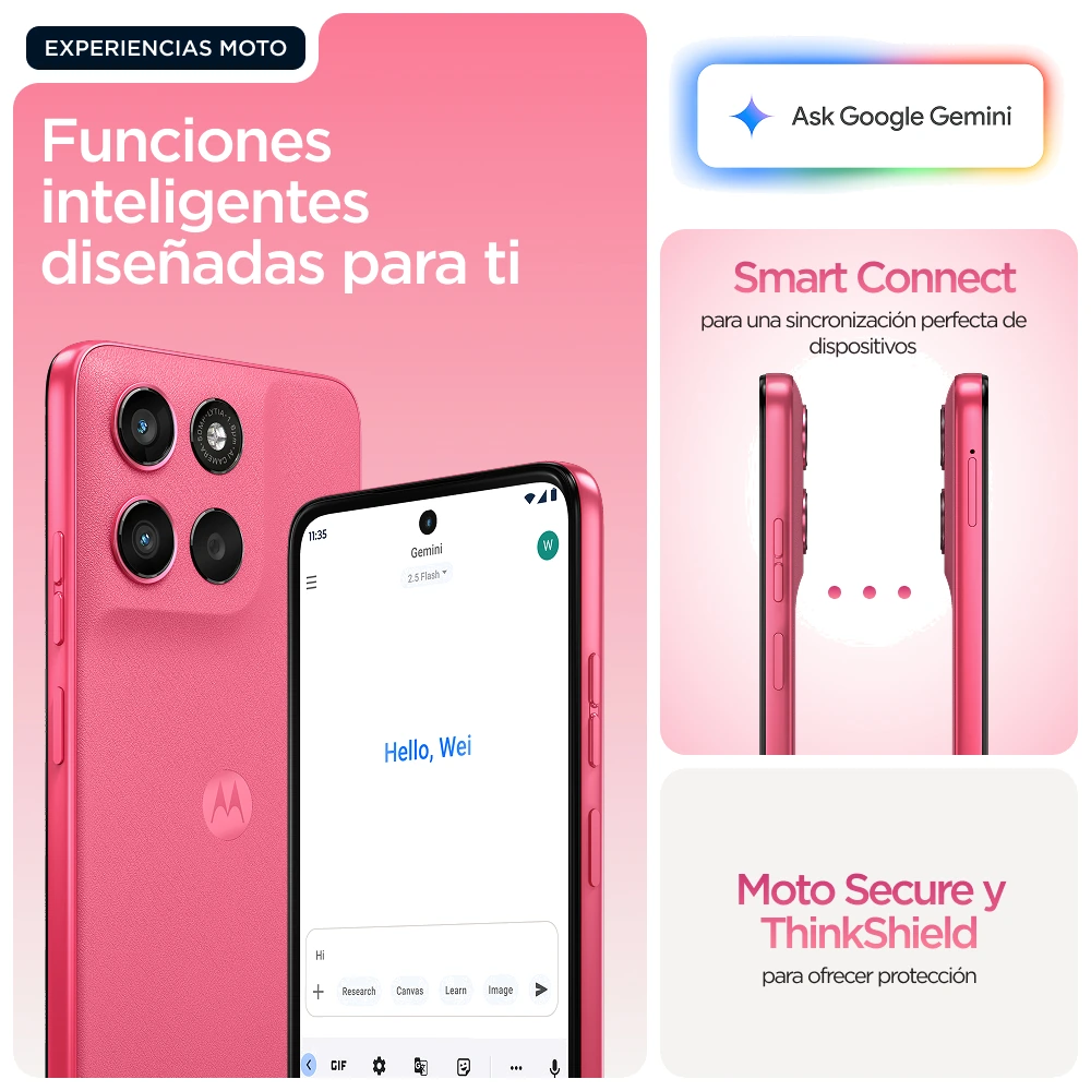 Motorola moto g57 power — Vista en Perspectiva