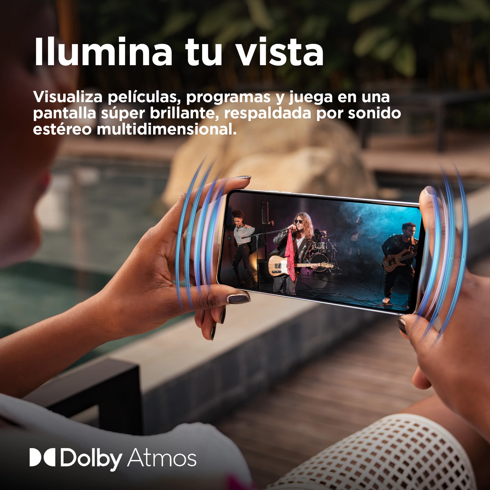 Motorola Moto G75 — Vista en Perspectiva