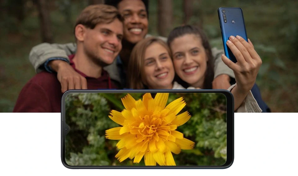 Motorola Moto G8 Power Lite — Vista Trasera Oficial