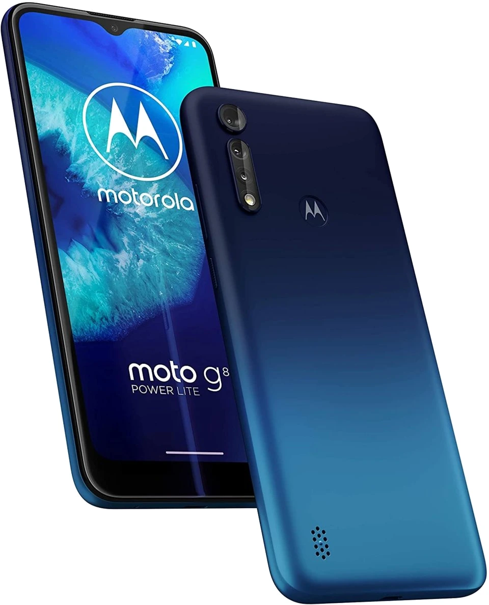 Motorola Moto G8 Power Lite — Perfil Lateral y Chasis