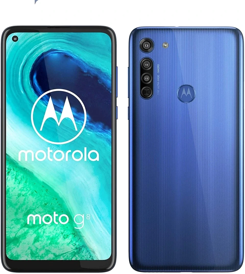 Motorola Moto G8 — Vista Trasera Oficial
