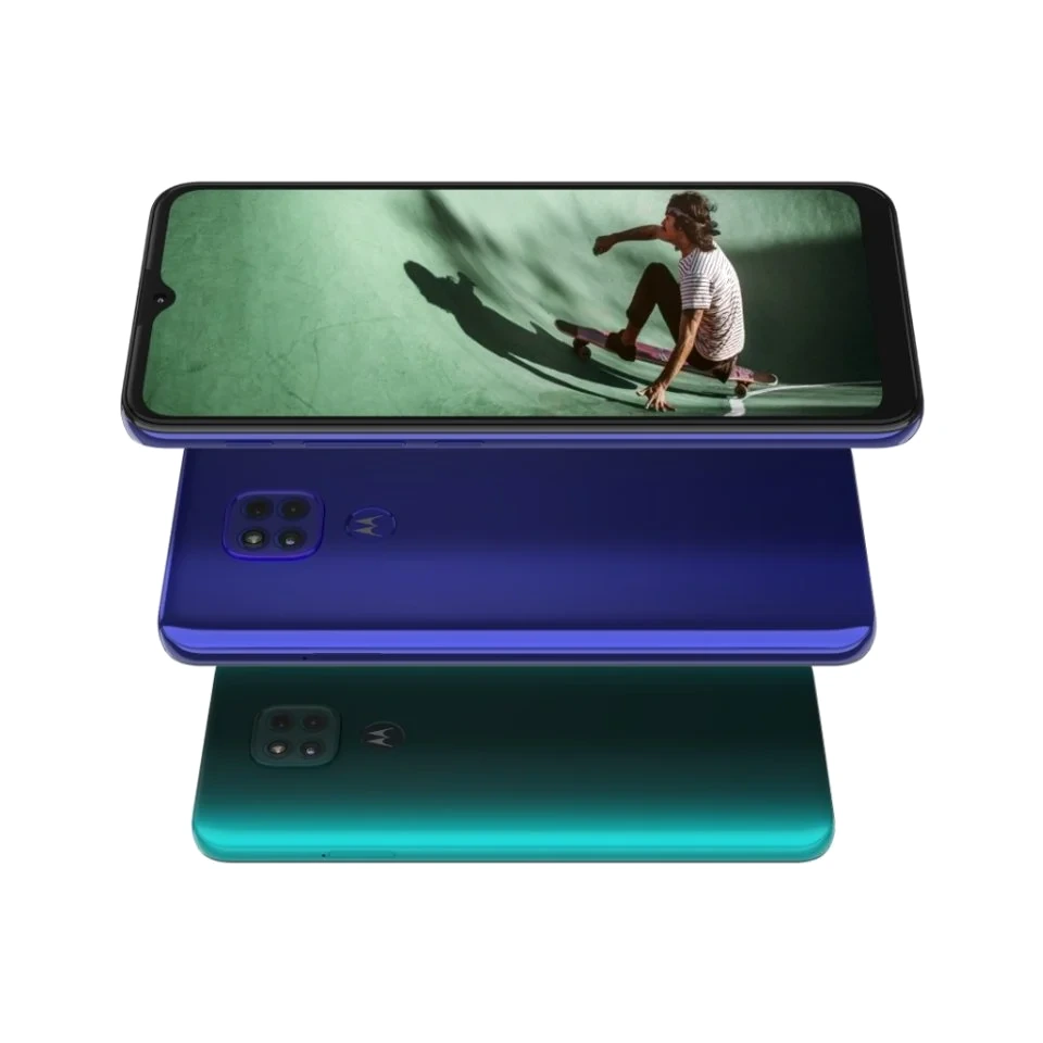 Motorola Moto G9 Play — Vista Trasera Oficial