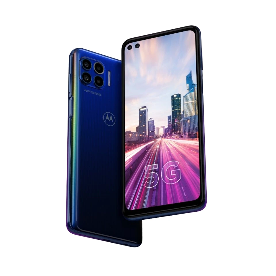 Motorola Moto One 5G — Vista Trasera Oficial