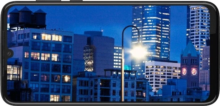 Motorola One Vision Plus — Perfil Lateral y Chasis
