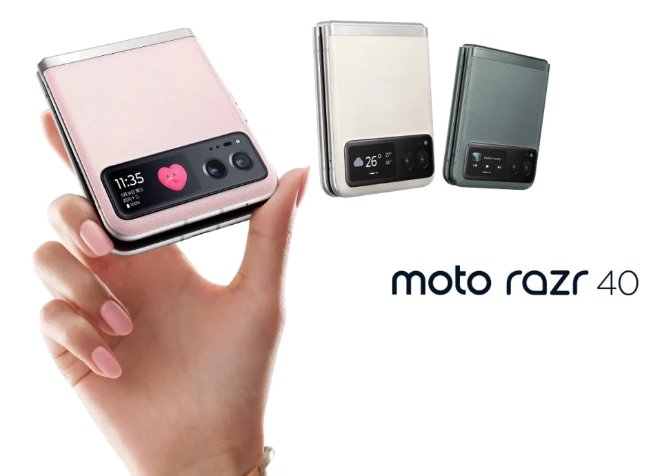 Motorola Razr 40 — Vista Trasera Oficial