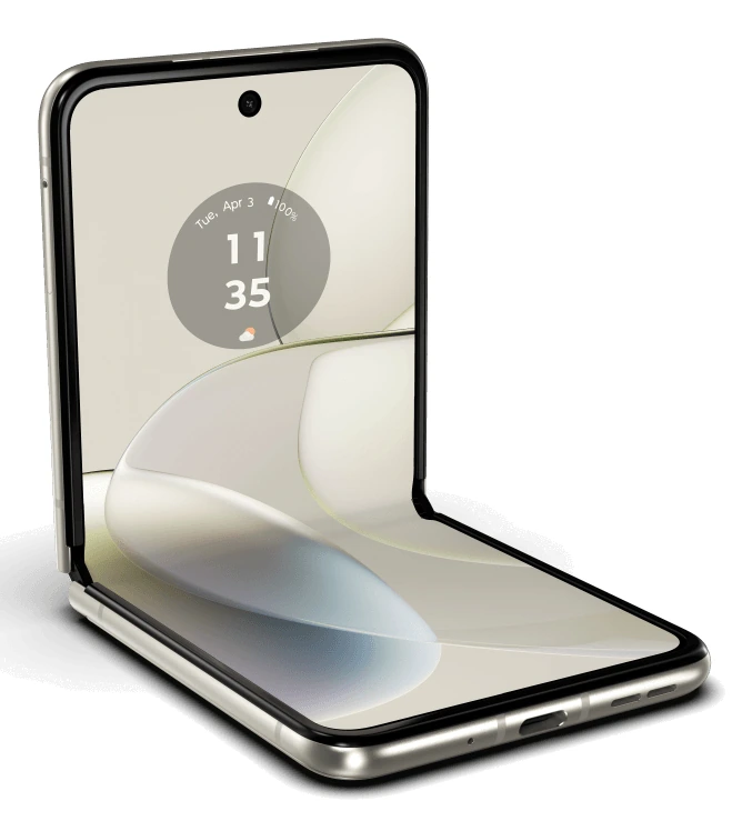 Motorola Razr 40 — Vista en Perspectiva
