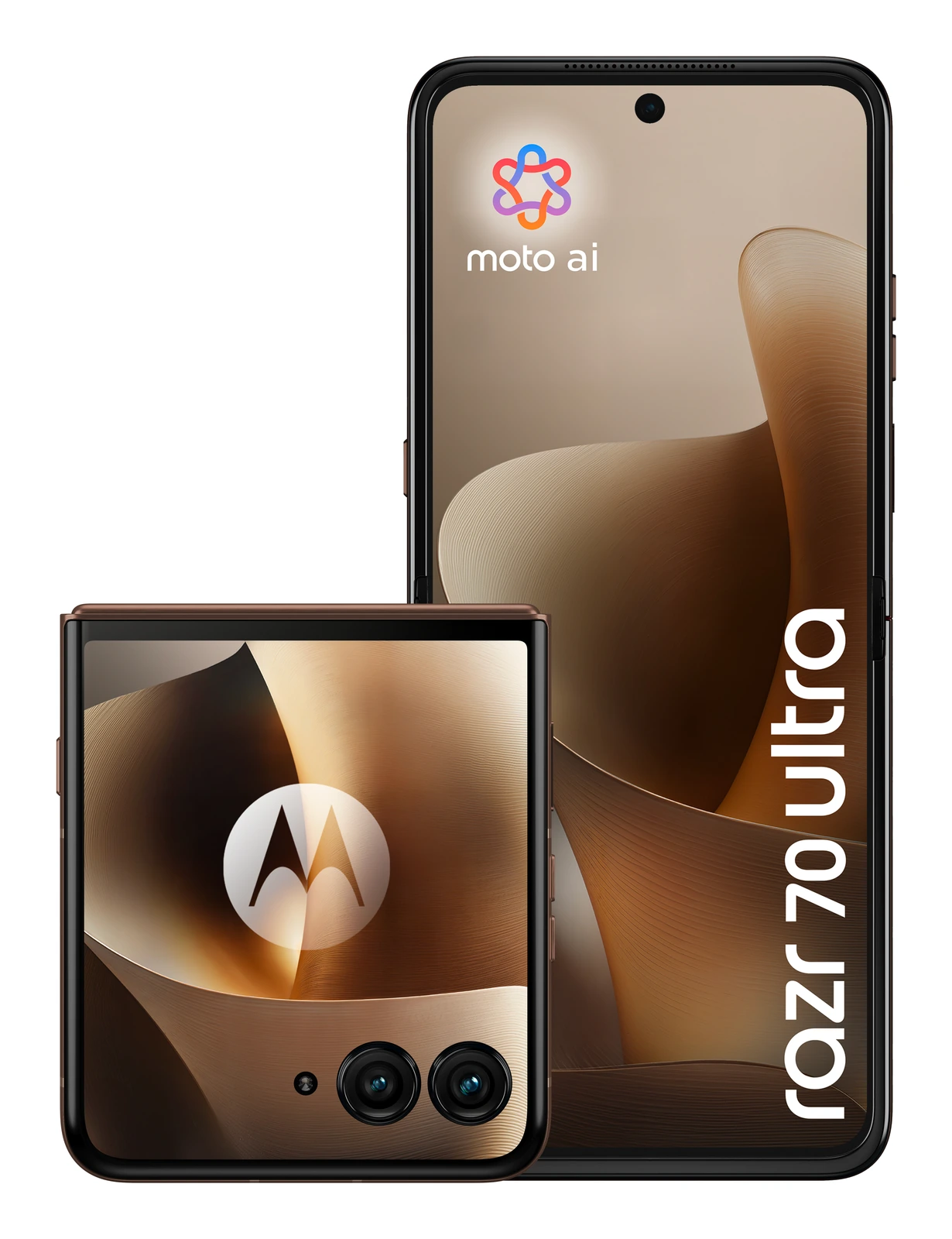 Motorola razr 70 ultra — Vista en Perspectiva