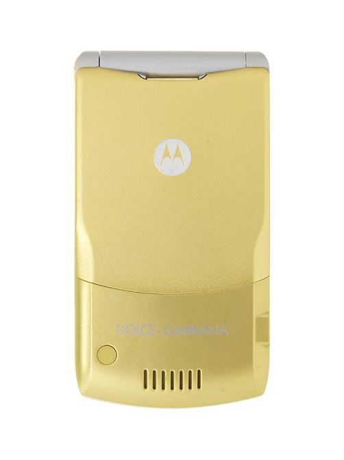 Motorola - Razr V3i (Dolce & Gabbana) — Vista Trasera Oficial