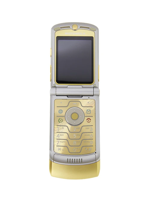 Motorola - Razr V3i (Dolce & Gabbana) — Perfil Lateral y Chasis