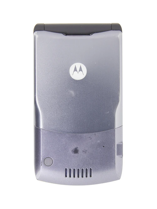 Motorola RAZR V3i — Vista Trasera Oficial