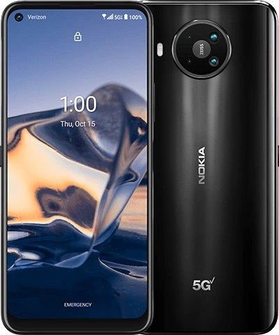 Nokia 8 V 5G UW — Vista Trasera Oficial