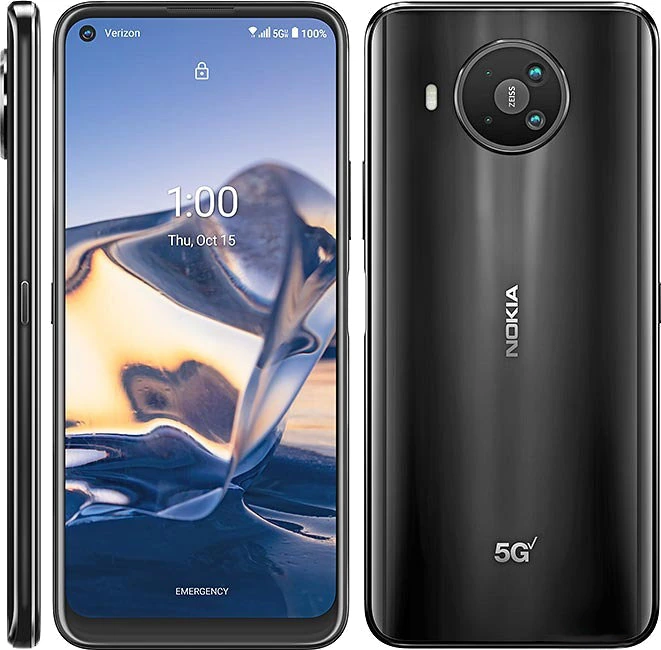 Nokia 8 V 5G UW — Perspectiva de Estudio