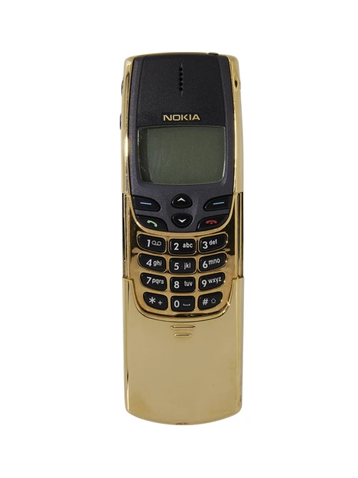 Nokia - 8810 Gold Edition — Perfil Lateral y Chasis