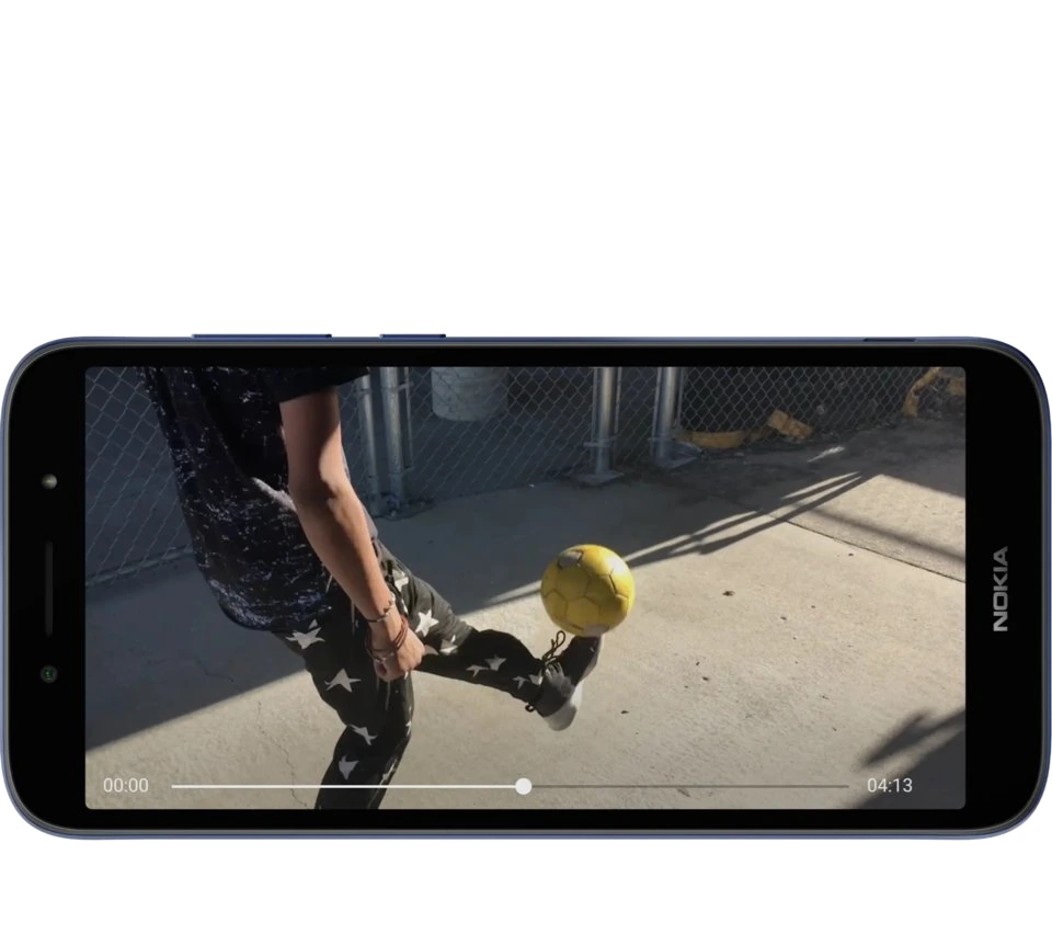 Nokia C1 Plus — Perfil Lateral y Chasis