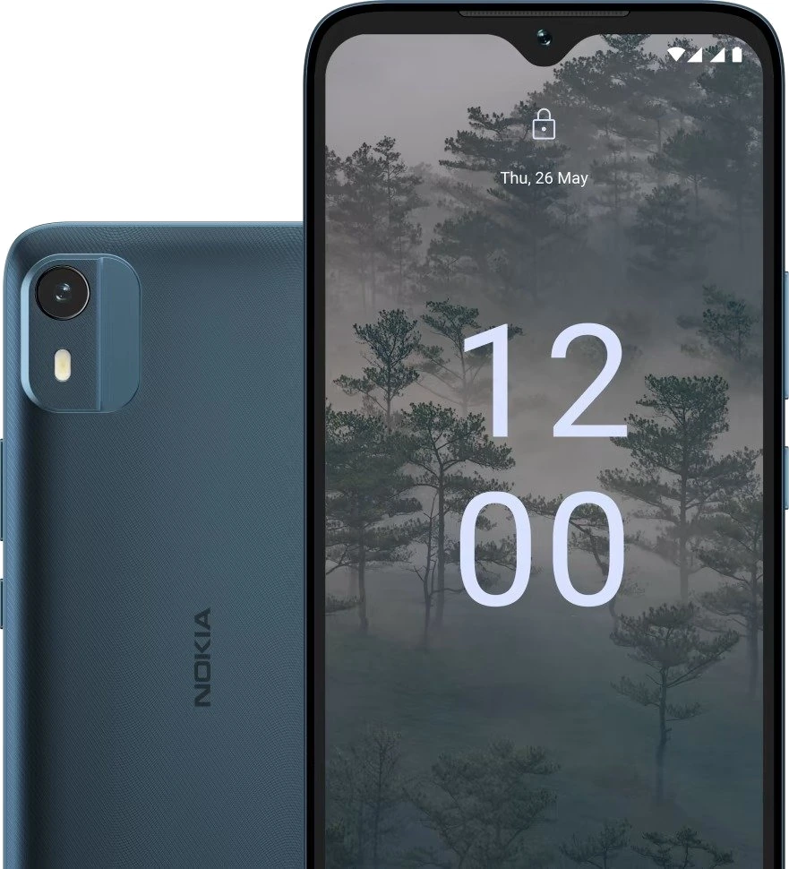 Nokia C12 Plus — Vista Trasera Oficial